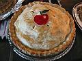 Nov. 28, 2002 - Tewksbury, Massachusetts.<br />Thanksgiving dinner at Paul and Norma's.<br />Joyce's apple pie.