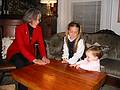 Nov. 28, 2002 - Tewksbury, Massachusetts.<br />Thanksgiving dinner at Paul and Norma's.<br />Joyce, Marissa, and Miranda.
