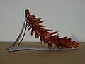 Dec 13, 2002 - Joyce's studio in Amesbury, Massachusetts.<br />A maquette of a sculpture that Joyce proposed for an exhibit in Chicago.