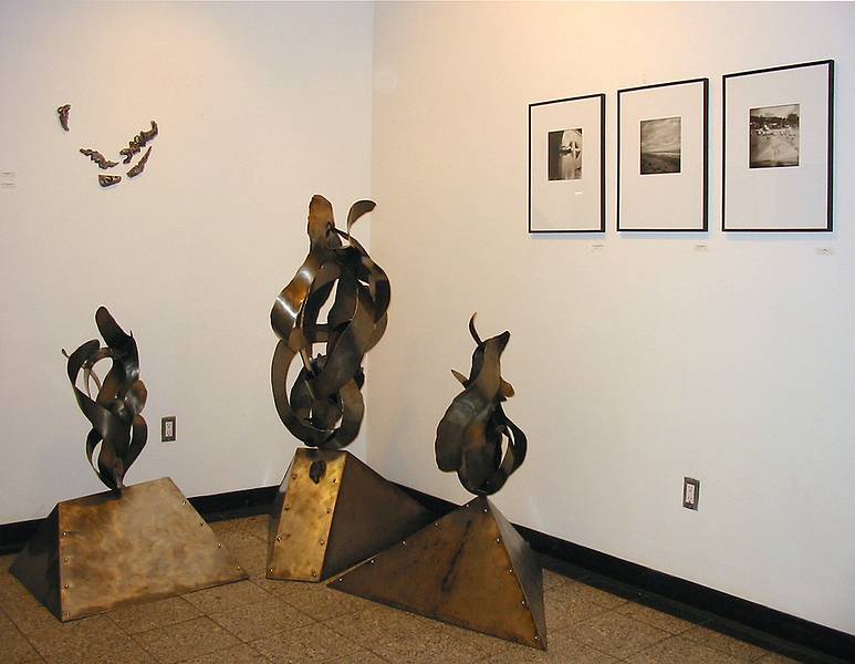 Dec 15, 2002 - Firehouse Arts Center, Newburyport, Massachusetts.<br />Joyce's entries on the day of the show opening.