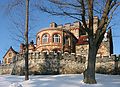 Dec 28, 2002 - Searles Castle, Windham, New Hampshire.<br />Carl and Holly's wedding.