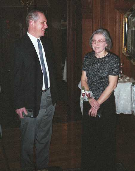 Dec 28, 2002 - Searles Castle, Windham, New Hampshire.<br />Carl and Holly's wedding.<br />Tom and Joyce (Carl's uncle and mother).