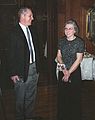 Dec 28, 2002 - Searles Castle, Windham, New Hampshire.<br />Carl and Holly's wedding.<br />Tom and Joyce (Carl's uncle and aunt).