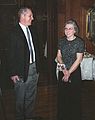 Dec 28, 2002 - Searles Castle, Windham, New Hampshire.<br />Carl and Holly's wedding.<br />Tom and Joyce (Carl's uncle and aunt).