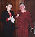 Dec 28, 2002 - Searles Castle, Windham, New Hampshire.<br />Carl and Holly's wedding.<br />Baiba (Carl's step aunt?) and Norma.