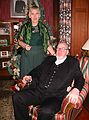 Dec 28, 2002 - Searles Castle, Windham, New Hampshire.<br />Carl and Holly's wedding.<br />Benna and her husband Atli.