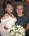 Dec 28, 2002 - Searles Castle, Windham, New Hampshire.<br />Carl and Holly's wedding.<br />Holly and Joyce.