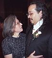 Dec 28, 2002 - Searles Castle, Windham, New Hampshire.<br />Carl and Holly's wedding.<br />Joyce and Carl.