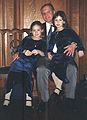 Dec 28, 2002 - Searles Castle, Windham, New Hampshire.<br />Carl and Holly's wedding.<br />Tom with both of his daughters, Marissa and Arianna.