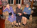 Dec 28, 2002 - Searles Castle, Windham, New Hampshire.<br />Carl and Holly's wedding.<br />Aunt Retta, Memere Marie, Mamita Cristina.