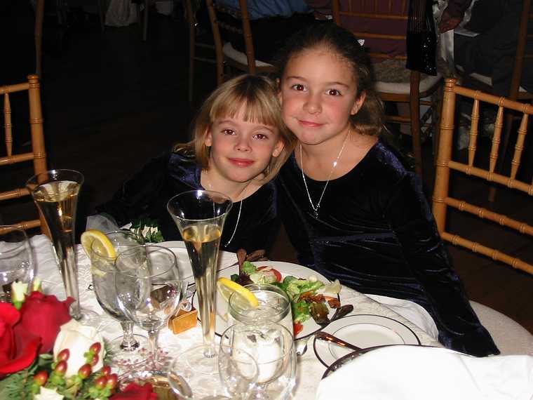 Dec 28, 2002 - Searles Castle, Windham, New Hampshire.<br />Carl and Holly's wedding.<br />Emily and Marissa.