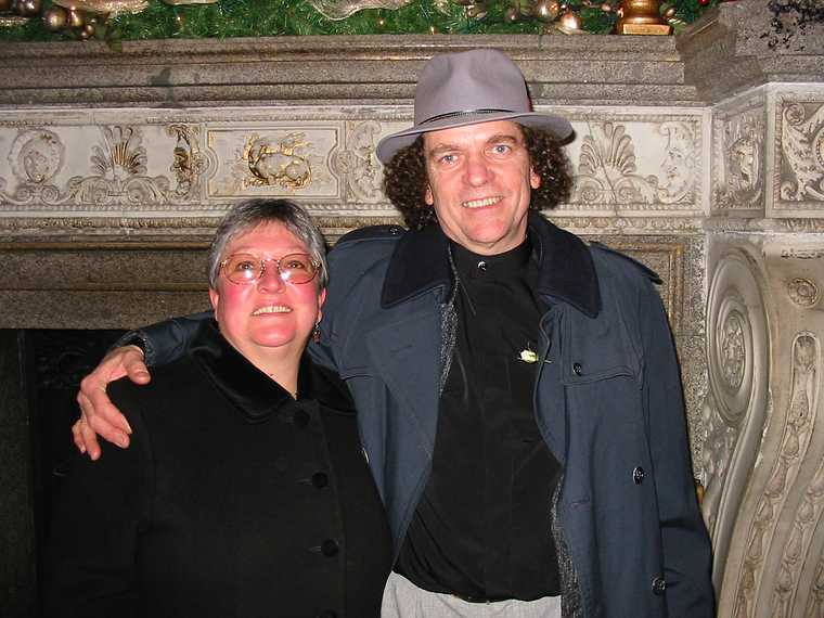 Dec 28, 2002 - Searles Castle, Windham, New Hampshire.<br />Carl and Holly's wedding.<br />Norma and Paul.