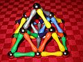 Jan 18, 2003 - At Paul and Norma's in Tewksbury, Massachusetts.<br />Marie's 81st birthday.<br />Marissa's and Arianna's magnetic toy.