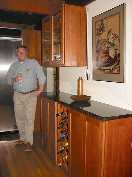 Jan 19, 2003 - At  the Delviks in Manchester by the Sea, Massachusetts.<br />Uldis Delviks.