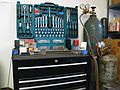 Jan 31, 2003 - Joyce's studio at 77 Elm Street, Amesbury, Massachusetts.<br />Chicago's Navy Pier Project.<br />Shop Tools.