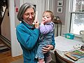 Feb 9, 2003 - Merrimac, Massachusetts.<br />Joyce and Miranda.