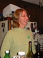 March 14, 2003 - Bear Hill Road, Merrimac, Massachusetts.<br />Saint Patrick's Day celebration at the Hallorans.<br />Carol.