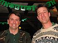 March 14, 2003 - Bear Hill Road, Merrimac, Massachusetts.<br />Saint Patrick's Day celebration at the Hallorans.
