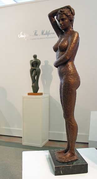 March 16, 2003 - Attleboro Museum, Massachusetts.<br />Exhibit opening.<br />Sculpture by Janice Rudolph