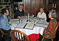 March 18, 2003 - Milton Inn, Sparks, Maryland.<br />Baiba's birthday dinner courtesy of Ronnie.<br />Julian, Ronnie, Baiba, and Joyce.