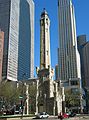 May 6, 2003 - Chicago, Illinois.<br />One of the Water Works buildings along Michigan Avenue.