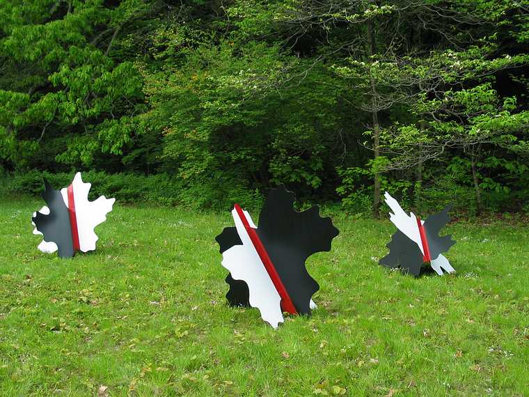 June 8, 2003 - Maudslay State Park, Newburyport, Massachusetts.<br />Carl and Egils' birthday celebration and the Maudslay Outdoor sculpture show.<br />Joyce's sculpture.