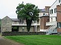 June 13, 2003 - Harpers Ferry, West Virginia.<br />Back of buildings along Shenandoah Street.