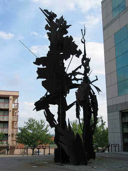 June 14, 2003 - Asheville, North Carolina.<br />Passage by Albert Paley.