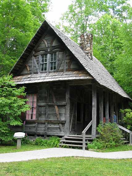 June 15, 2003 - Along NC-276 in the Pisgah National Forest, North Carolina.<br />Cradle of Forestry in America.