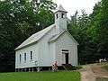 June 17, 2003 - Cades Cove, Great Smoky Mountains National Park, Tennessee.<br />Missionary Baptist Church, build in 1915.