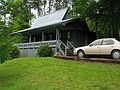 June 19, 2003 - Cherokee, North Carolina.<br />Our log cabin for four nights on Oliver Church Road.