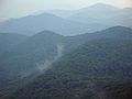 June 19, 2003 - Blue Ridge Parkway between Cherokee and Asheville, North Carolina.<br />Wolf Mountain overlook at 5500 feet.
