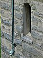 June 20, 2003 - Biltmore Estate, Asheville, North Carolina.<br />Window and rain downspout detail on the main house.