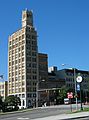 June 21, 2003 - Asheville, North Carolina.<br />Jackson Building? on Pack Square.