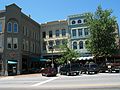 June 21, 2003 - Asheville, North Carolina.<br />Pack Square.