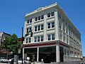 June 21, 2003 - Asheville, North Carolina.<br />Kress building, now an arts and crafts gallery on the main and basement floors<br />and apartments on the upper floors.