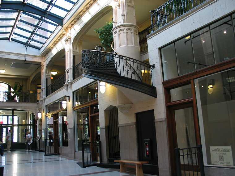 June 21, 2003 - Asheville, North Carolina.<br />Grove Arcade.