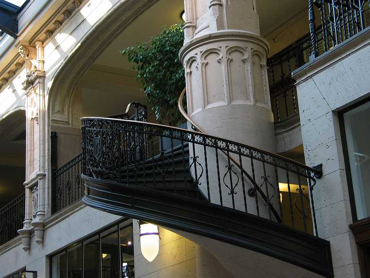 June 21, 2003 - Asheville, North Carolina.<br />Grove Arcade.