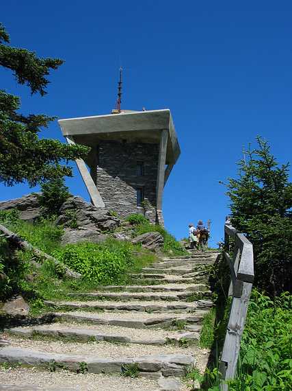 June 22, 2003 - Mount Mitchell State Park, North Carolina.<br />Atop Mount Mitchell (6684 feet).