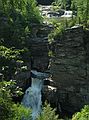 June 22, 2003 - Blue Ridge Parkway, North Carolina.<br />Linville Falls (mile 316.3).