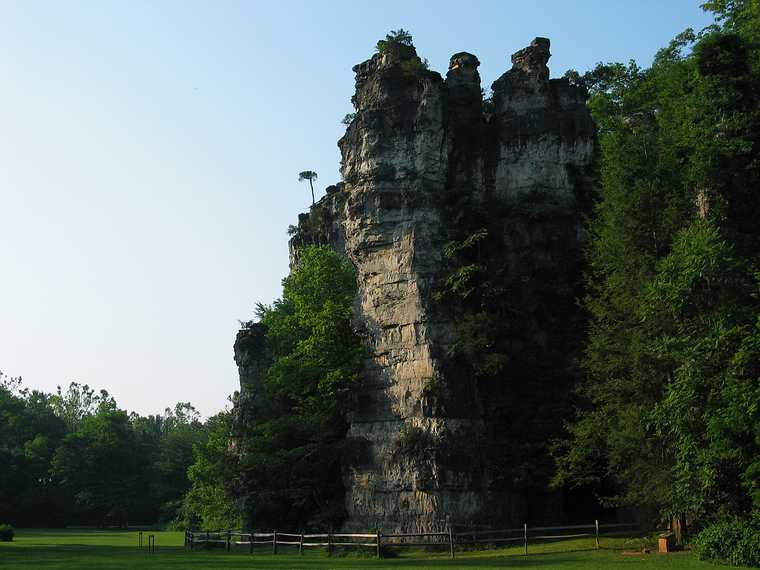 June 25, 2003 - Natural Chimneys, Mt. Solon, Virginia.