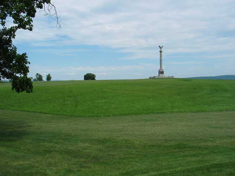 June 27, 2003 - Antietam National Battlefield, Maryland.<br />Maryland Monument.