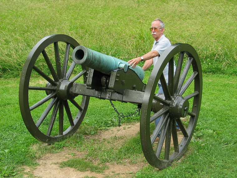 June 27, 2003 - Antietam National Battlefield, Maryland.<br />At the Lower Bridge (Burnside Bridge).<br />Ronnie.