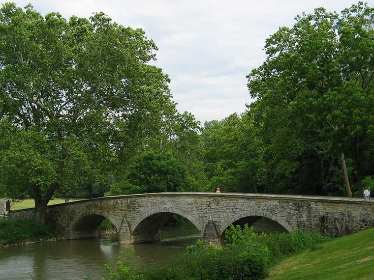 June 27, 2003 - Antietam National Battlefield, Maryland.<br />At the Lower Bridge (Burnside Bridge).