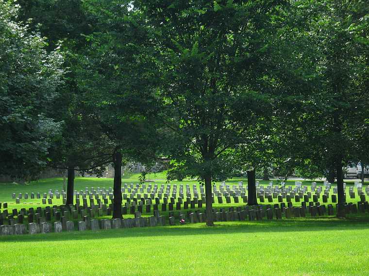 June 27, 2003 - Antietam National Cemetery, Sharpsburg, Maryland.