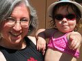 July 13, 2003 - At Marie's, Lawrence, Massachusetts.<br />Holly birthday celebration (her actual birthday is July 15).<br />Joyce and Miranda.