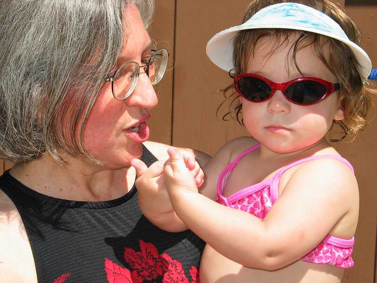 July 13, 2003 - At Marie's, Lawrence, Massachusetts.<br />Holly birthday celebration (her actual birthday is July 15).<br />Joyce and Miranda.