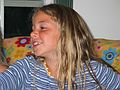 July 19, 2003 - South Hampton, New Hampshire.<br />Marissa's birthday celebration.<br />Marissa.