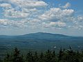 July 20, 2003 - Miller State Park, New Hampshire.<br />View of Monadnock Mountain from atop Pack Monadnock Mountain.