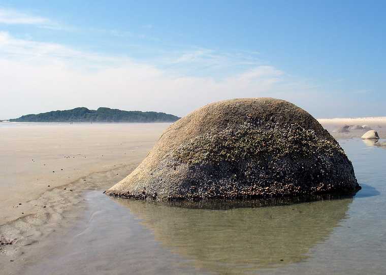 July 30, 2003 - Plum Island, Massachusetts.<br />View from Sandy Point State Reservation towards Castle Hill on Crane Island.
